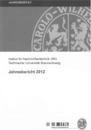 Cover von Jahresbericht 2012