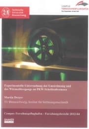 Cover von Experimentelle Untersuchung der Umströmung und des Wärmeübergangs an PKW-Scheibenbremsen