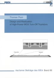 Cover von Design and Realization of High-Power MOS Turn-Off Thyristors