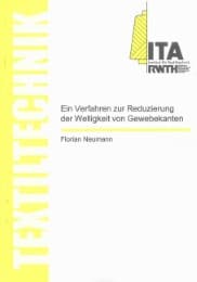 Cover von Ein Verfahren zur Reduzierung der Welligkeit von Gewebekanten