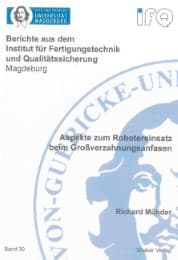 Cover von Aspekte zum Robotereinsatz beim Großverzahnungsanfasen
