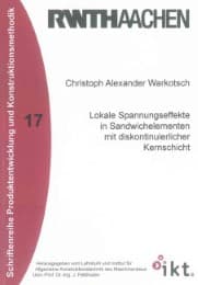 Cover von Lokale Spannungseffekte in Sandwichelementen mit diskontinuierlicher Kernschicht
