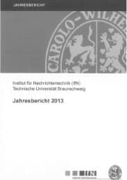 Cover von Jahresbericht 2013