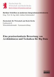 Cover von Eine praxisorientierte Bewertung von Architekturen und Techniken für Big Data