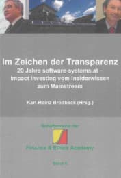 Cover von Im Zeichen der Transparenz