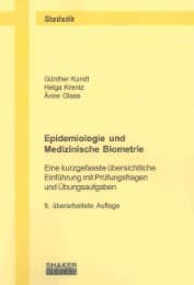 Cover von Epidemiologie und Medizinische Biometrie