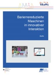 Cover von Barrierereduzierte Maschinen in innovativer Interaktion