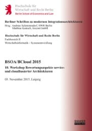 Cover von BSOA/BCloud 2015