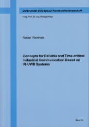 Cover von Concepts for Reliable and Time-critical Industrial Communication Based on IR-UWB Systems