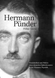 Cover von Hermann Pünder - Persönlichkeit und Wirken eines deutschen Spitzenbeamten in der Weimarer Republik