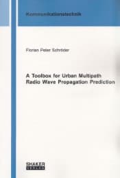 Cover von A Toolbox for Urban Multipath Radio Wave Propagation Prediction