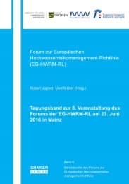 Cover von Tagungsband zur 8. Veranstaltung des Forums der EG-HWRM-RL am 23. Juni 2016 in Mainz