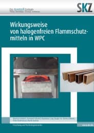 Cover von Wirkungsweise von halogenfreien Flammschutzmitteln in WPC