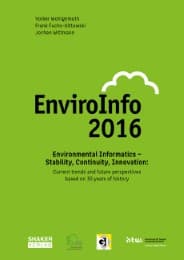 Cover von Environmental Informatics - Stability, Continuity, Innovation