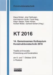 Cover von 14. Gemeinsames Kolloquium Konstruktionstechnik 2016