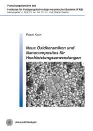 Cover von Neue Oxidkeramiken und Nanocomposites für Hochleistungsanwendungen