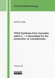 Cover von THCA Synthase from Cannabis sativa L. - a biocatalyst for the production of cannabinoids