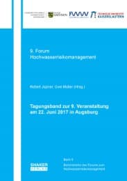 Cover von Tagungsband zur 9. Veranstaltung des Forums der EG-HWRM-RL am 22. Juni 2017 in Augsburg