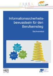 Cover von Informationssicherheitsbewusstsein für den Berufseinstieg (SecAware4job)