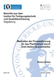 Cover von Methoden der Prozessführung für das Planfinishen durch Dreh-Seiten-Querschleifen