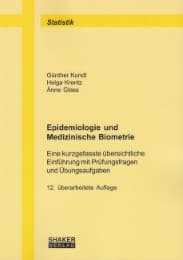 Cover von Epidemiologie und Medizinische Biometrie