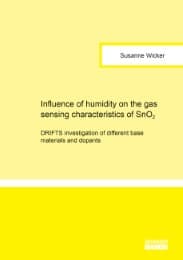 Cover von Influence of humidity on the gas sensing characteristics of SnO2