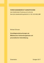 Cover von Grundlagenuntersuchungen am Mähdrescher-Vorbereitungsboden mit pneumatischer Unterstützung
