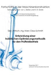 Cover von Entwicklung einer holistischen Optimierungsmethodik für den Prüffeldbetrieb