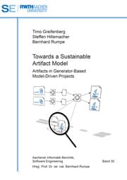 Cover von Towards a Sustainable Artifact Model