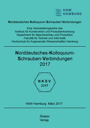 Cover von Norddeutsches-Kolloquium-Schrauben-Verbindungen 2017