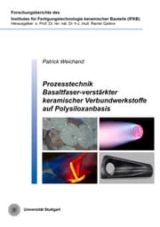 Cover von Prozesstechnik Basaltfaser-verstärkter keramischer Verbundwerkstoffe auf Polysiloxanbasis