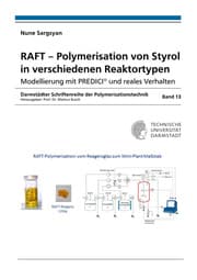 Cover von RAFT - Polymerisation von Styrol in verschiedenen Reaktortypen