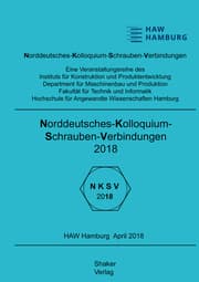 Cover von Norddeutsches-Kolloquium-Schrauben-Verbindungen 2018