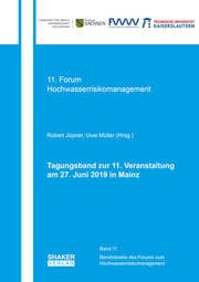 Cover von Tagungsband zur 11. Veranstaltung des Forums der EG-HWRM-RL am 27. Juni 2019 in Mainz