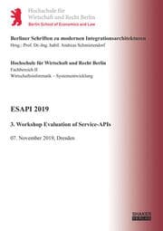 Cover von ESAPI 2019