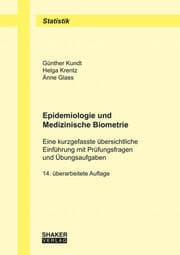 Cover von Epidemiologie und Medizinische Biometrie