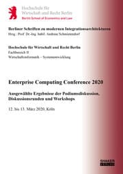 Cover von Enterprise Computing Conference 2020
