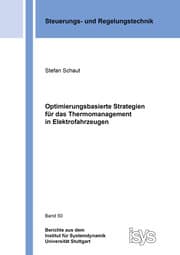Cover von Optimierungsbasierte Strategien für das Thermomanagement in Elektrofahrzeugen