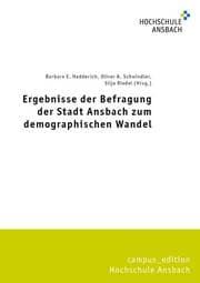 Cover von Ergebnisse der Befragung der Stadt Ansbach zum demographischen Wandel