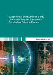 Cover von Experimental and Numerical Study of Aromatic Species Formation in Counterflow Diffusion Flames