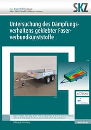 Cover von Untersuchung des Dämpfungsverhaltens geklebter Faserverbundkunststoffe
