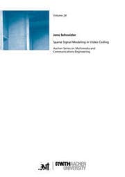 Cover von Sparse Signal Modeling in Video Coding
