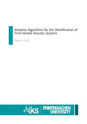 Cover von AdaptiveAlgorithms for the Identification of Time-Variant Acoustic Systems