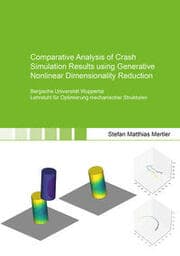Cover von Comparative Analysis of Crash Simulation Results using Generative Nonlinear Dimensionality Reduction