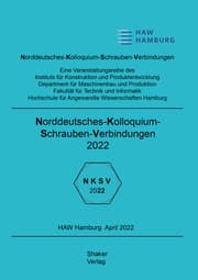 Cover von Norddeutsches Kolloquium Schraubenverbindungen 2022