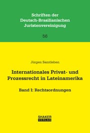 Cover von Internationales Privat- und Prozessrecht in Lateinamerika