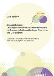 Cover von Streuobstwiesen: Leistungsstärken und Maßnahmeneffizienz im Spannungsfeld von Ökologie, Ökonomie und Gesellschaft