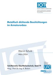 Cover von Metallisch dichtende Beschichtungen im Armaturenbau