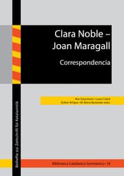 Cover von Clara Noble - Joan Maragall
