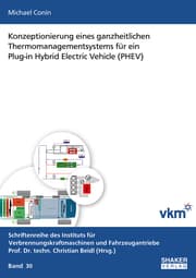 Cover von Konzeptionierung eines ganzheitlichen Thermomanagementsystems für ein Plug-in Hybrid Electric Vehicle (PHEV)